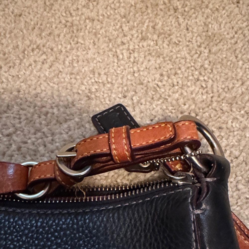 Coach Black and Brown Shoulder Bag - Picture 5 of 5